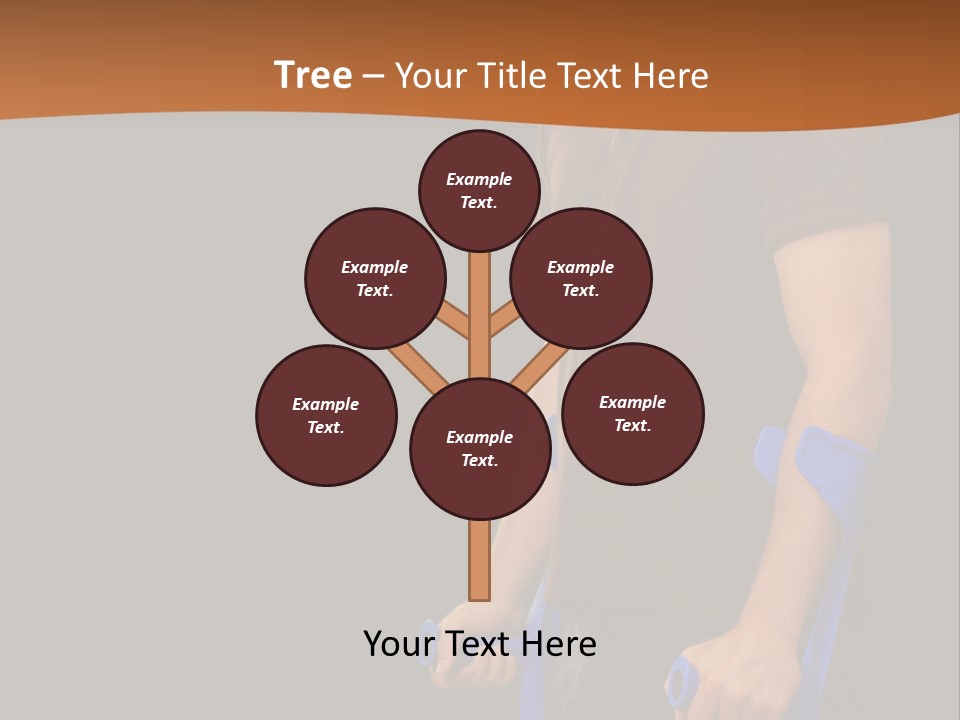 Holding Depressed Studio PowerPoint Template