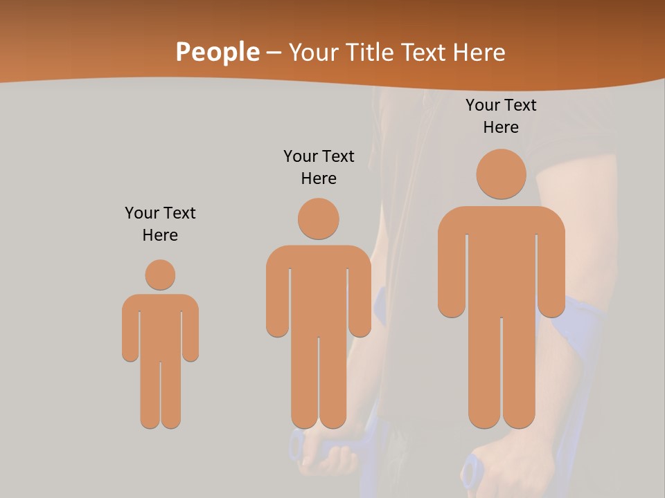 Holding Depressed Studio PowerPoint Template