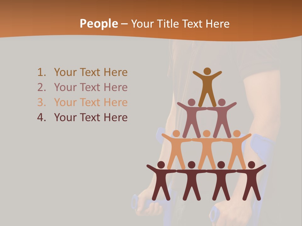 Holding Depressed Studio PowerPoint Template