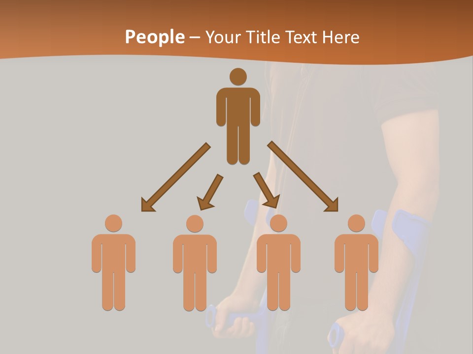 Holding Depressed Studio PowerPoint Template