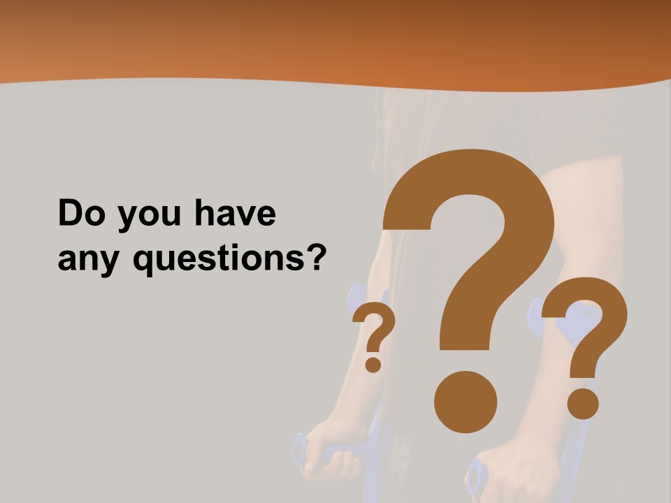 Holding Depressed Studio PowerPoint Template