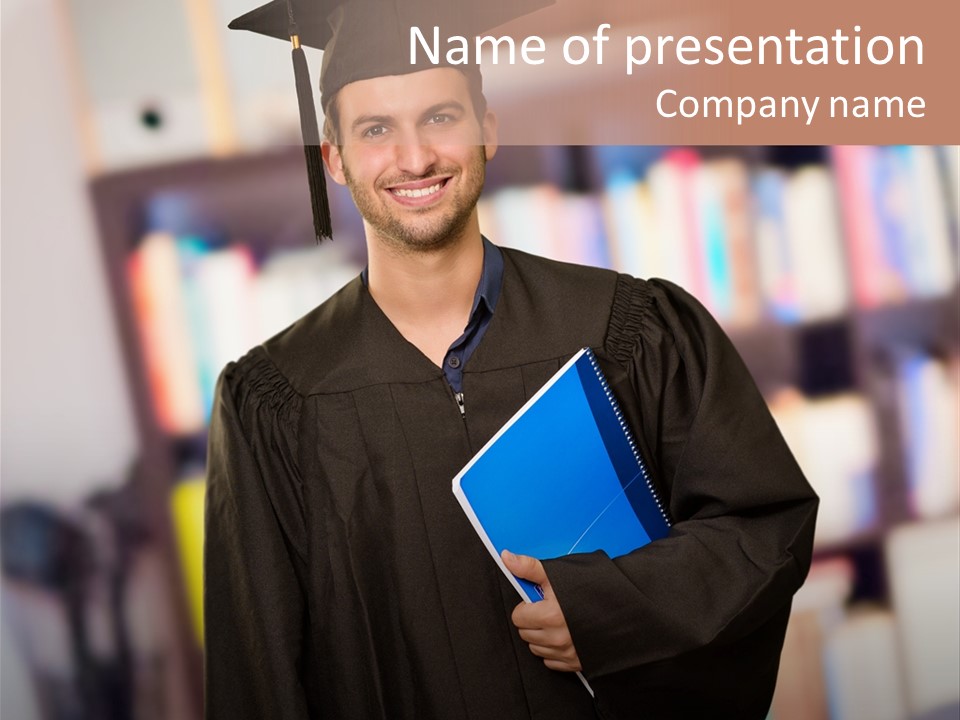 Focus Student Tree PowerPoint Template