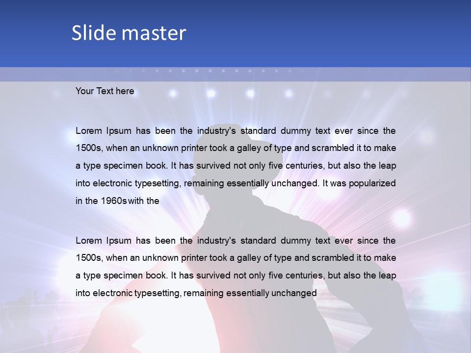 Instrument Buttons Finger PowerPoint Template