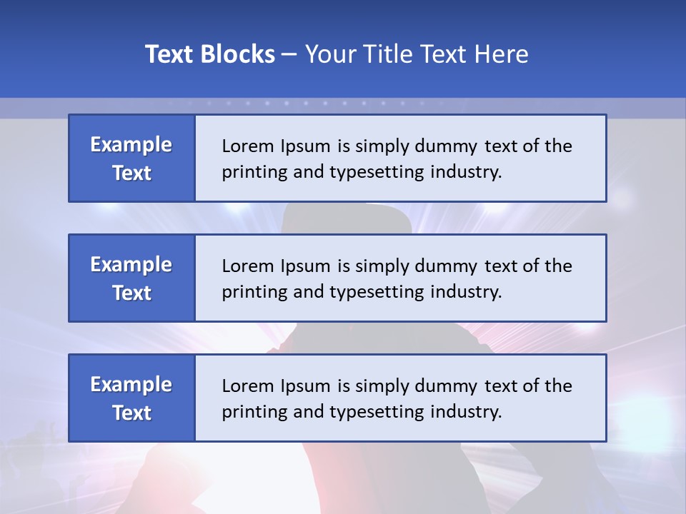 Instrument Buttons Finger PowerPoint Template