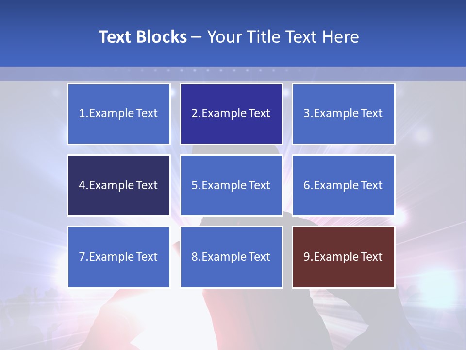 Instrument Buttons Finger PowerPoint Template