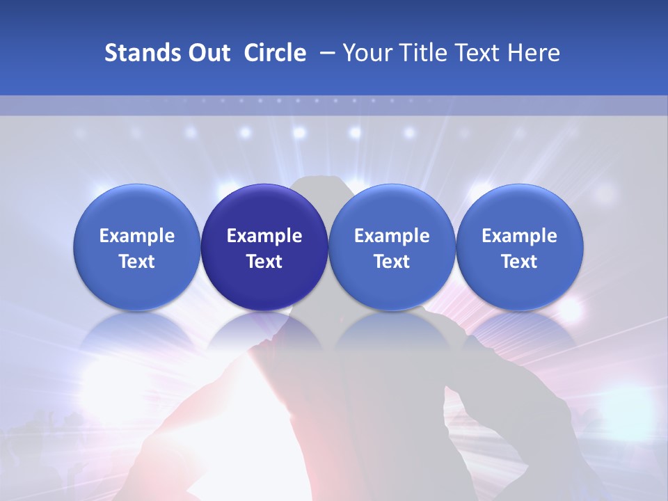 Instrument Buttons Finger PowerPoint Template