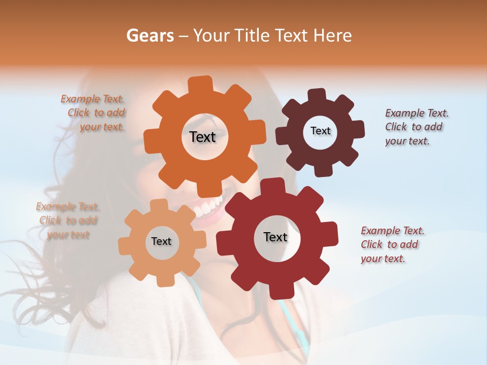 Figure Conference Toon PowerPoint Template