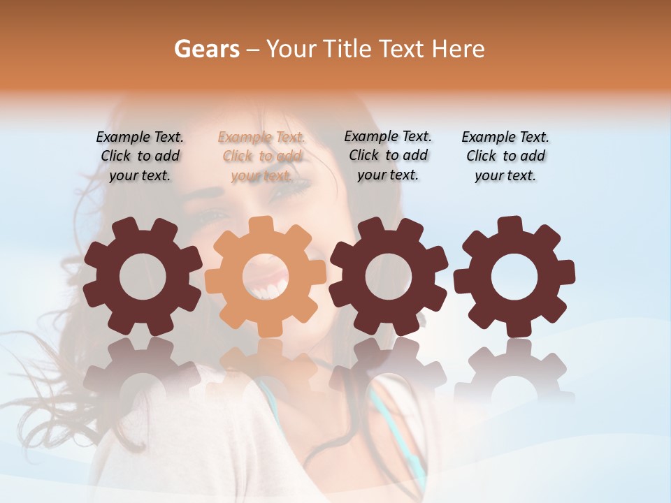 Figure Conference Toon PowerPoint Template