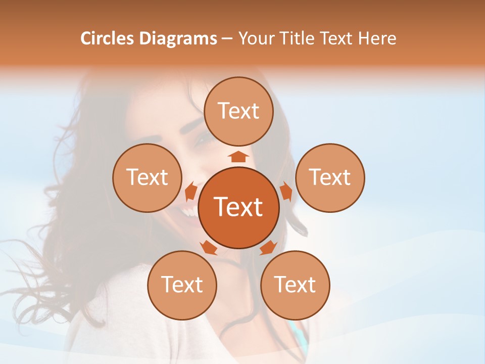 Figure Conference Toon PowerPoint Template