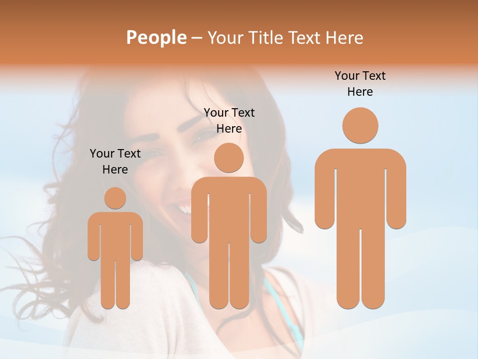 Figure Conference Toon PowerPoint Template