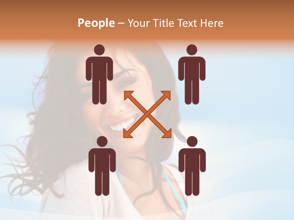 Figure Conference Toon PowerPoint Template