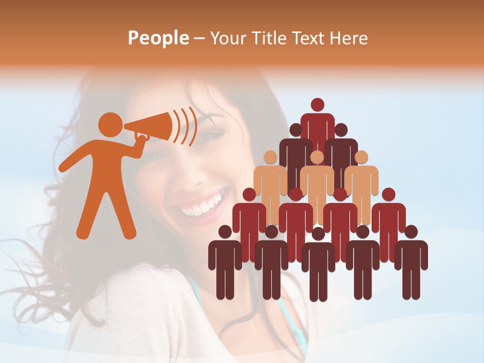 Figure Conference Toon PowerPoint Template