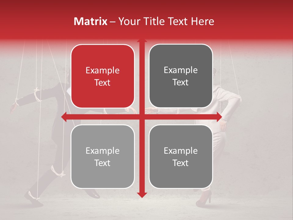 Suit Domination Manipulate PowerPoint Template