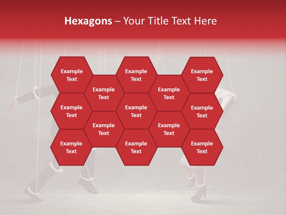 Suit Domination Manipulate PowerPoint Template