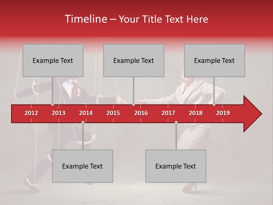 Suit Domination Manipulate PowerPoint Template