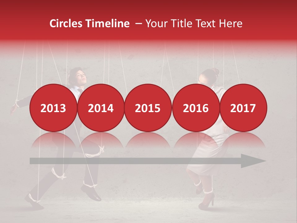 Suit Domination Manipulate PowerPoint Template