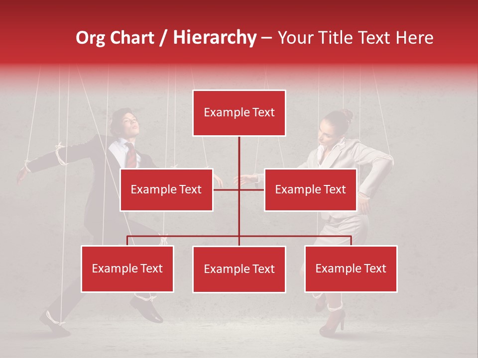 Suit Domination Manipulate PowerPoint Template