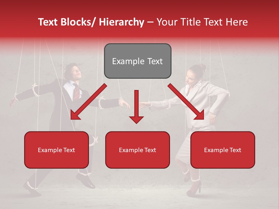 Suit Domination Manipulate PowerPoint Template