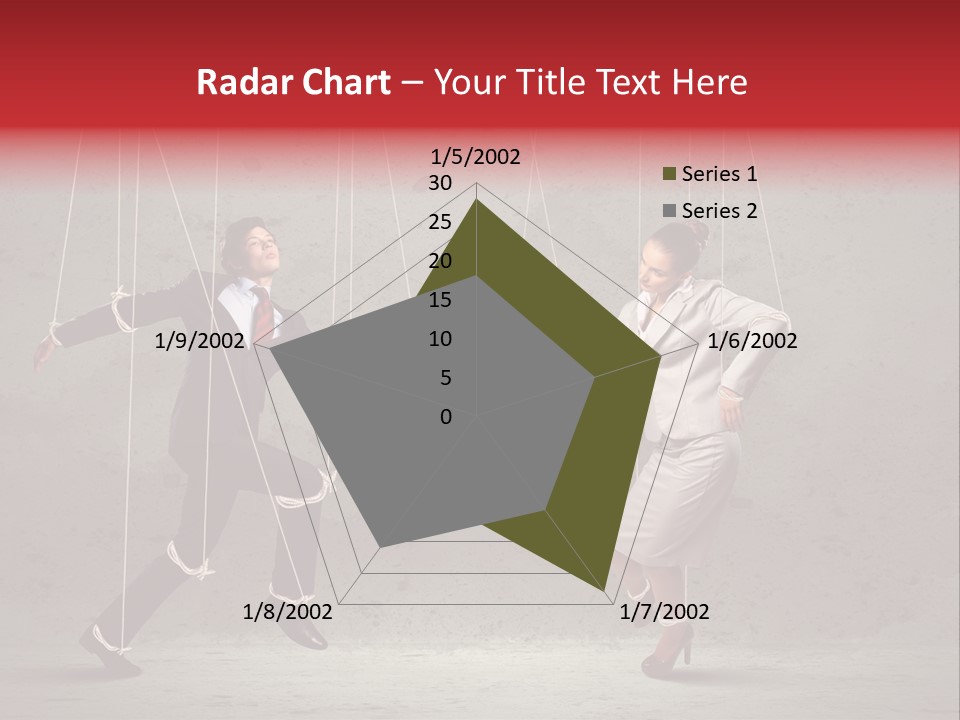 Suit Domination Manipulate PowerPoint Template
