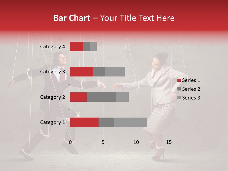 Suit Domination Manipulate PowerPoint Template