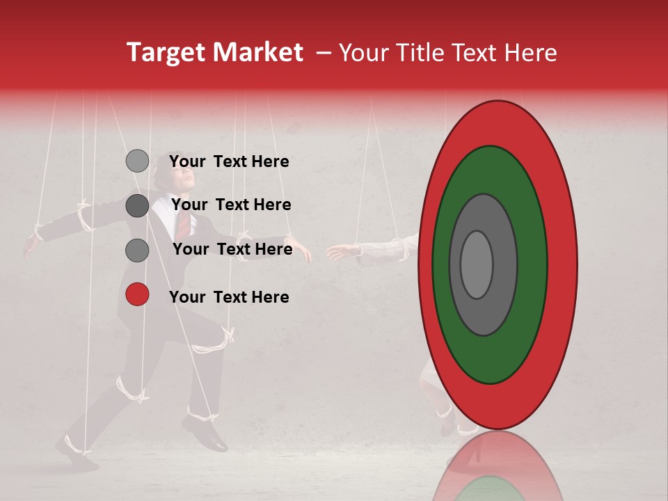 Suit Domination Manipulate PowerPoint Template