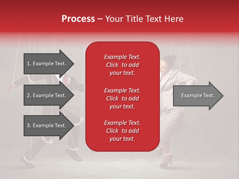 Suit Domination Manipulate PowerPoint Template