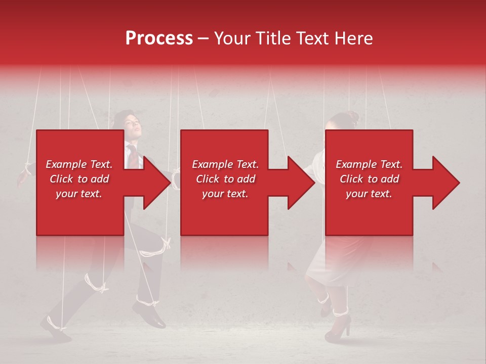 Suit Domination Manipulate PowerPoint Template