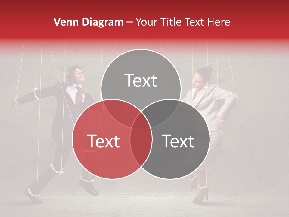 Suit Domination Manipulate PowerPoint Template