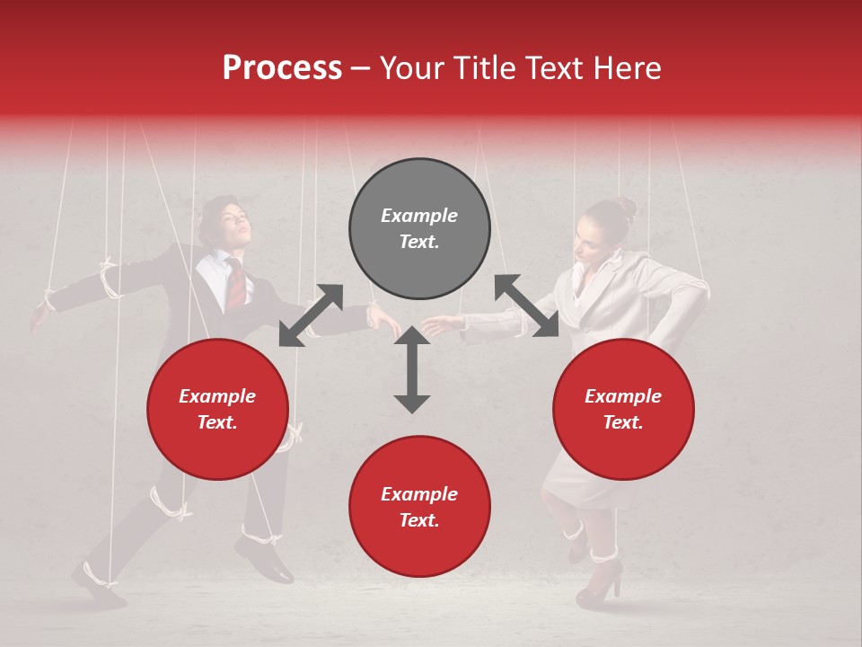 Suit Domination Manipulate PowerPoint Template