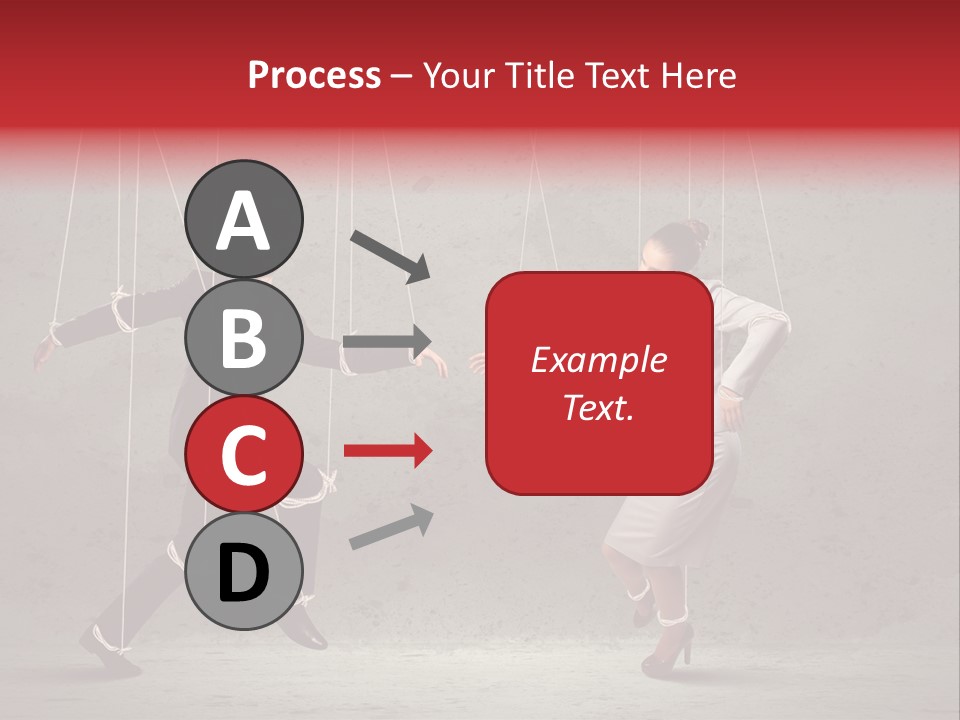 Suit Domination Manipulate PowerPoint Template