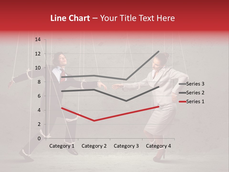 Suit Domination Manipulate PowerPoint Template