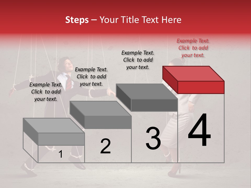 Suit Domination Manipulate PowerPoint Template