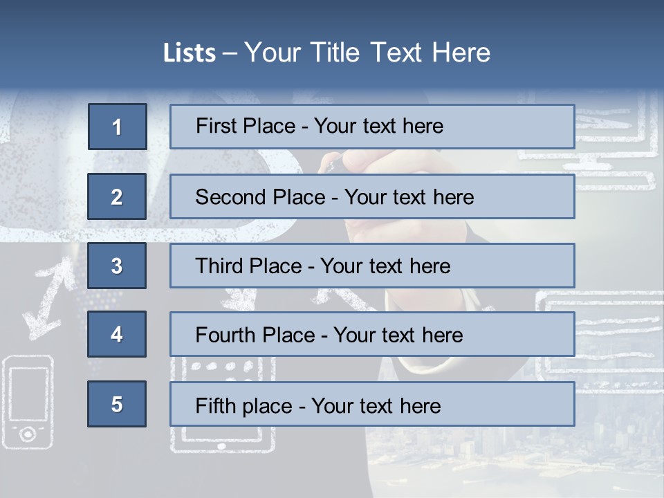 Tech Connection White PowerPoint Template