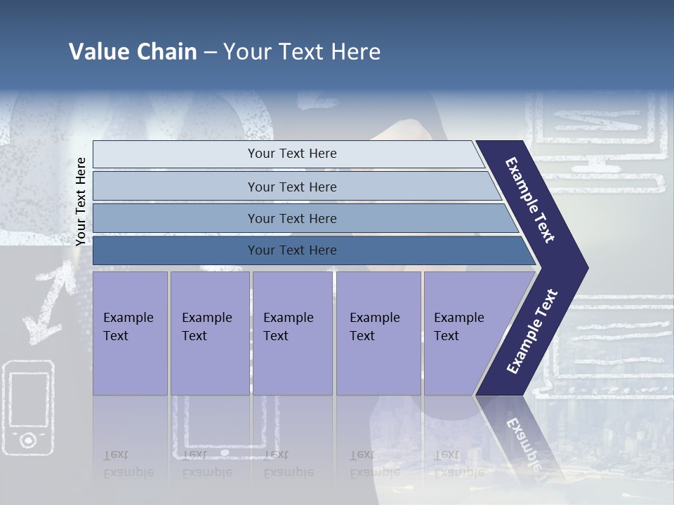 Tech Connection White PowerPoint Template