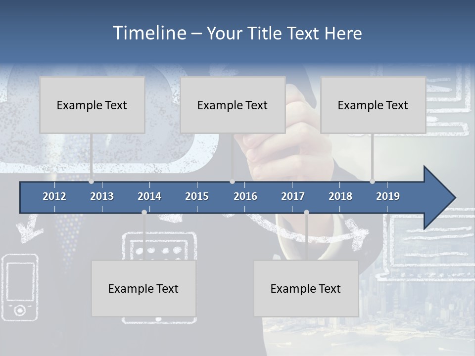 Tech Connection White PowerPoint Template