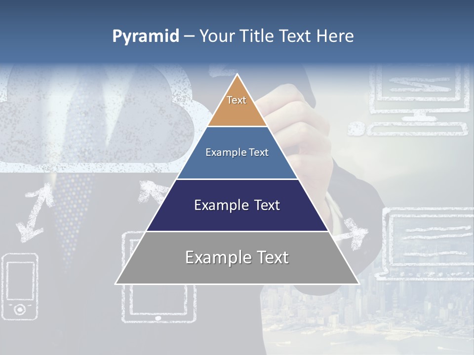 Tech Connection White PowerPoint Template