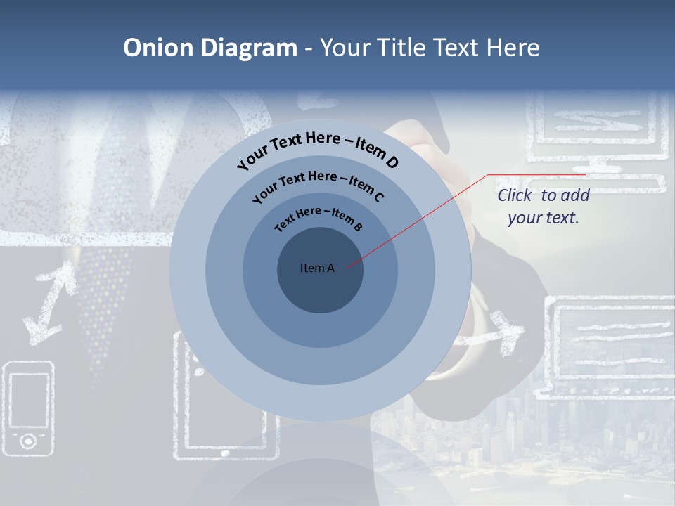 Tech Connection White PowerPoint Template