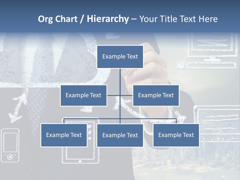 Tech Connection White PowerPoint Template