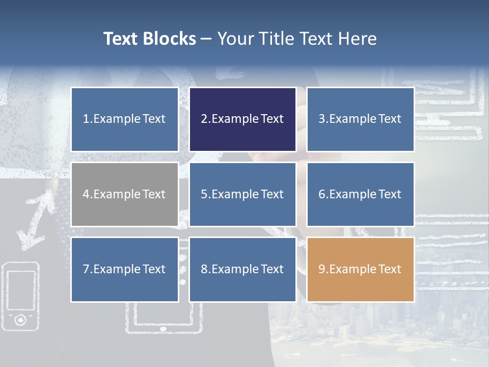 Tech Connection White PowerPoint Template
