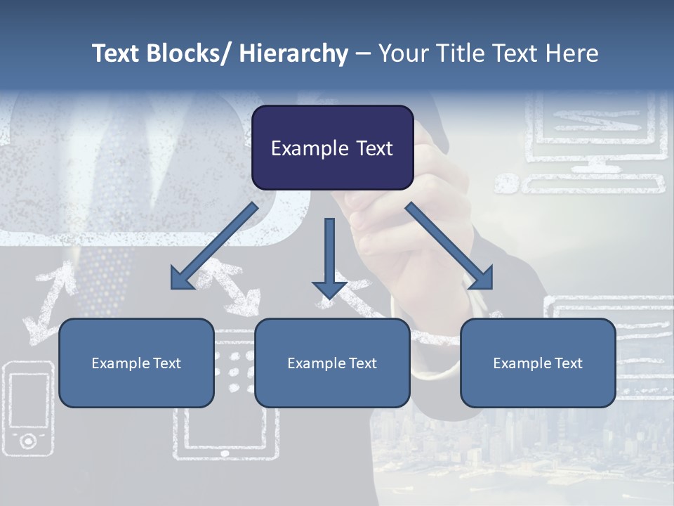 Tech Connection White PowerPoint Template
