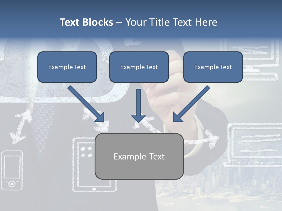 Tech Connection White PowerPoint Template