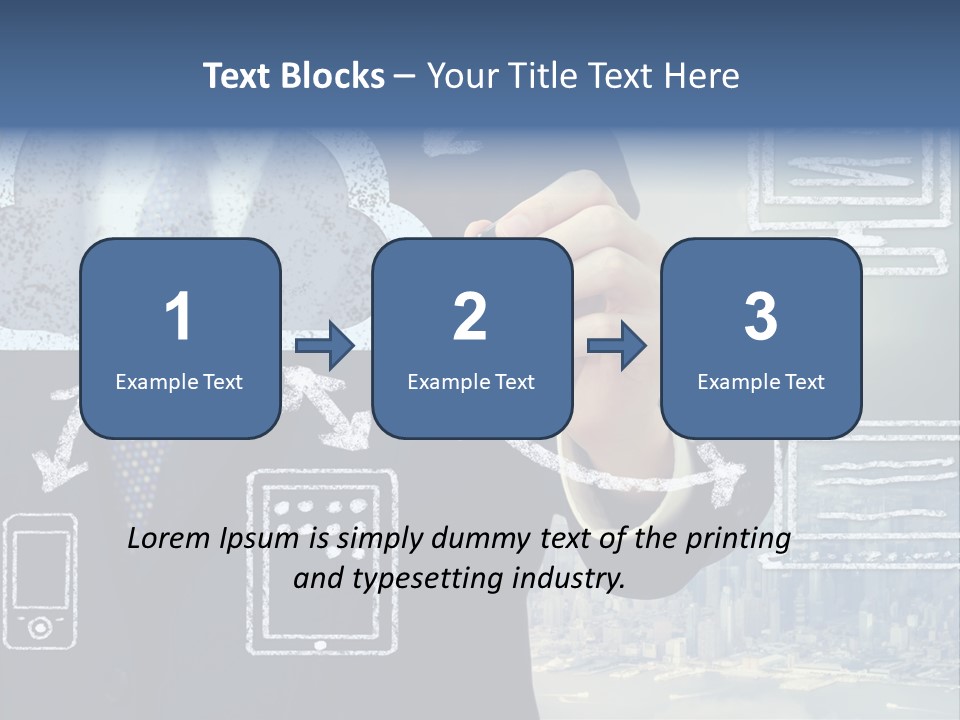 Tech Connection White PowerPoint Template