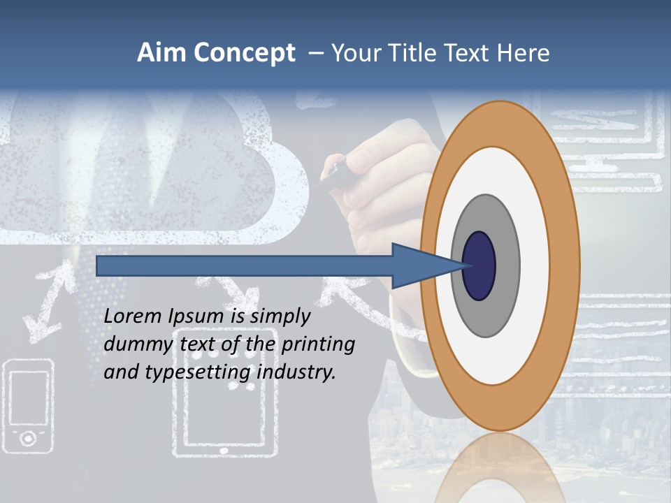 Tech Connection White PowerPoint Template