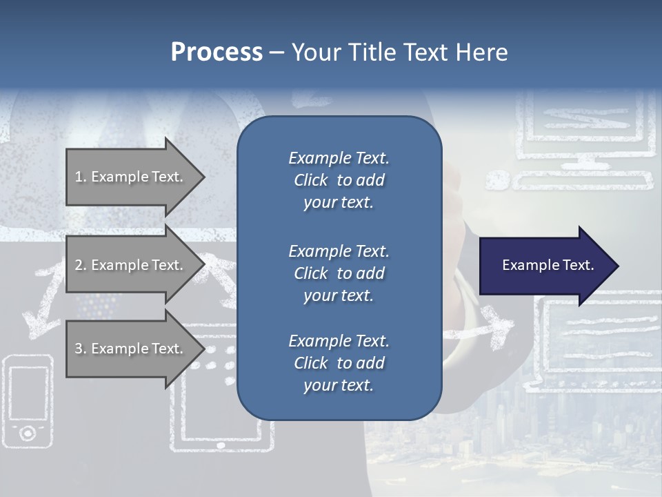 Tech Connection White PowerPoint Template