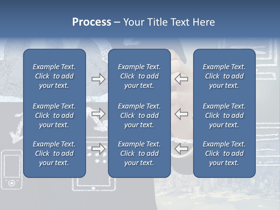 Tech Connection White PowerPoint Template