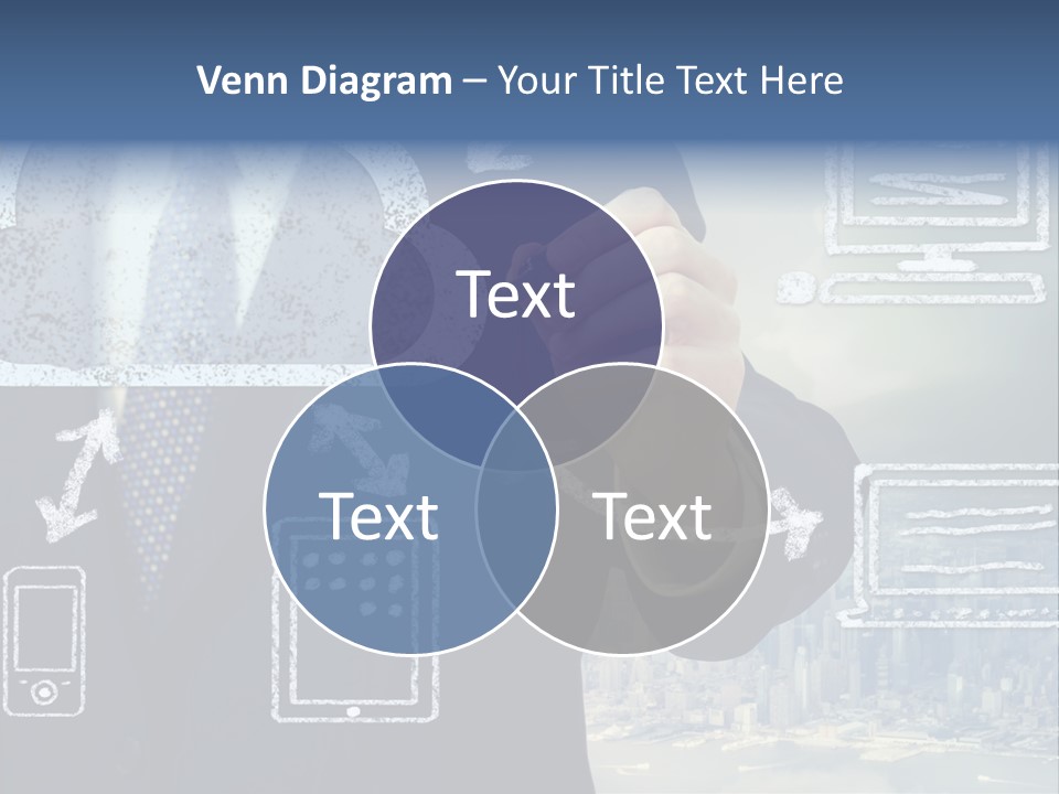 Tech Connection White PowerPoint Template
