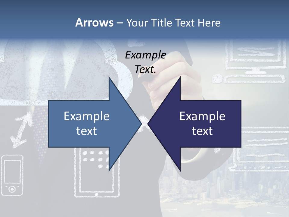 Tech Connection White PowerPoint Template