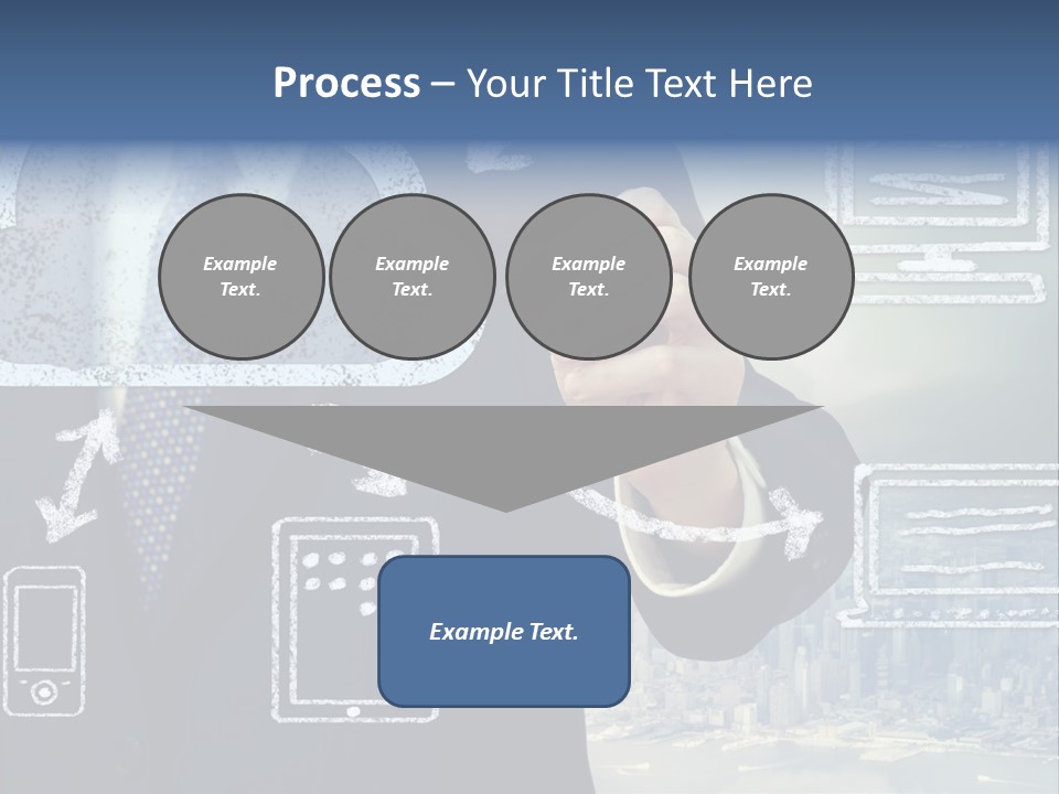 Tech Connection White PowerPoint Template
