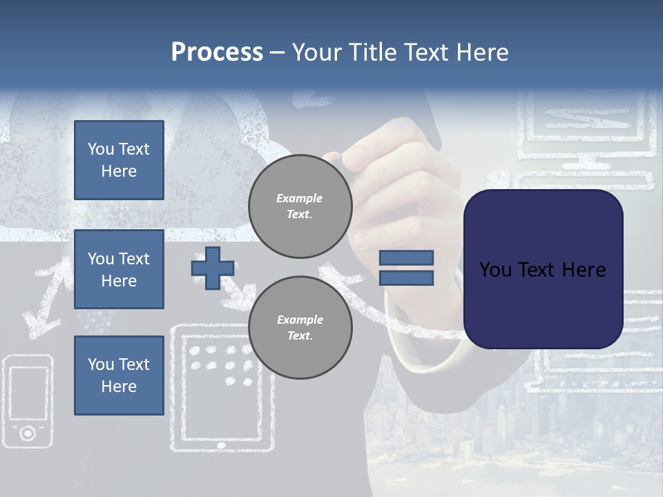 Tech Connection White PowerPoint Template