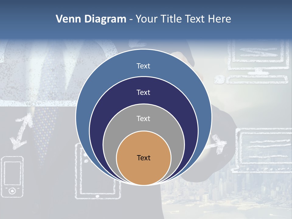 Tech Connection White PowerPoint Template